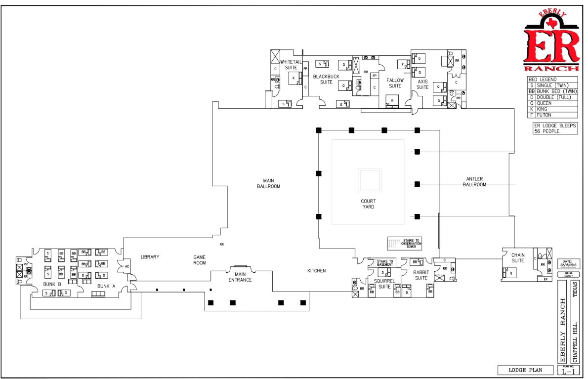 ER - Lodge Floor Plan 01